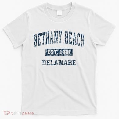 Bethany Beach Delaware De Vintage Sports T-Shirt