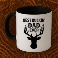 Best Buckin Dad Ever S Funny Gift Coffee Mug thumb 2