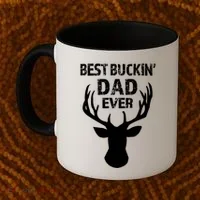 Best Buckin Dad Ever S Funny Gift Coffee Mug thumb 2