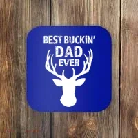 Best Buckin Dad Ever S Funny Gift Coaster thumb 0