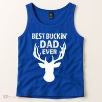Best Buckin Dad Ever S Funny Gift Tank Top thumb 2