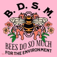 Bdsm Bees Do So Much For The Environment Coaster thumb 2