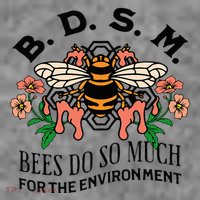 Bdsm Bees Do So Much For The Environment Toddler Hoodie thumb 2