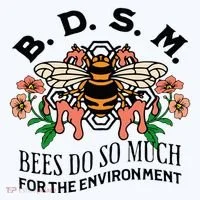 Bdsm Bees Do So Much For The Environment Doggie Tank thumb 4