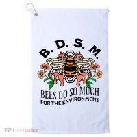 Bdsm Bees Do So Much For The Environment Golf Towel thumb 0