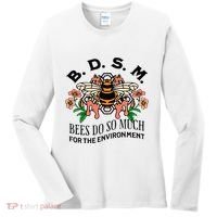 Bdsm Bees Do So Much For The Environment Women's Long Sleeve Shirt thumb 0