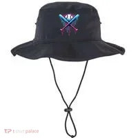 Baseball Bat Drip Funny Graphic Bucket Hat thumb 0