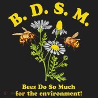 BDSM Bees Do So Much For The Environment Women's Sweatshirt thumb 2