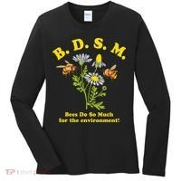 BDSM Bees Do So Much For The Environment Women's Long Sleeve Shirt thumb 0