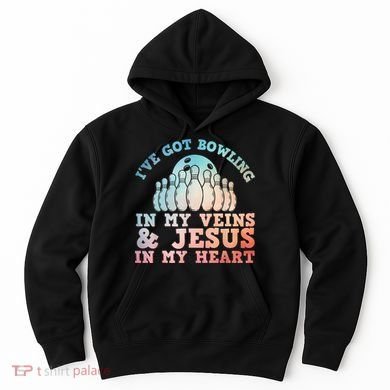 Best Bowling Design Jesus Christian Bowling Hoodie