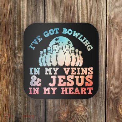 Best Bowling Design Jesus Christian Bowling Coaster