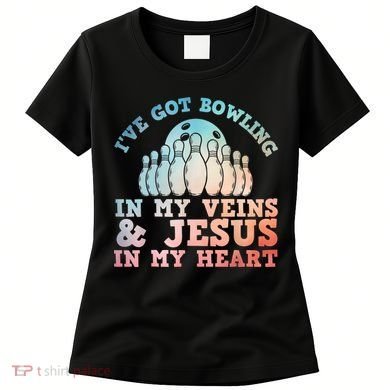 Best Bowling Design Jesus Christian Bowling Women's T-Shirt