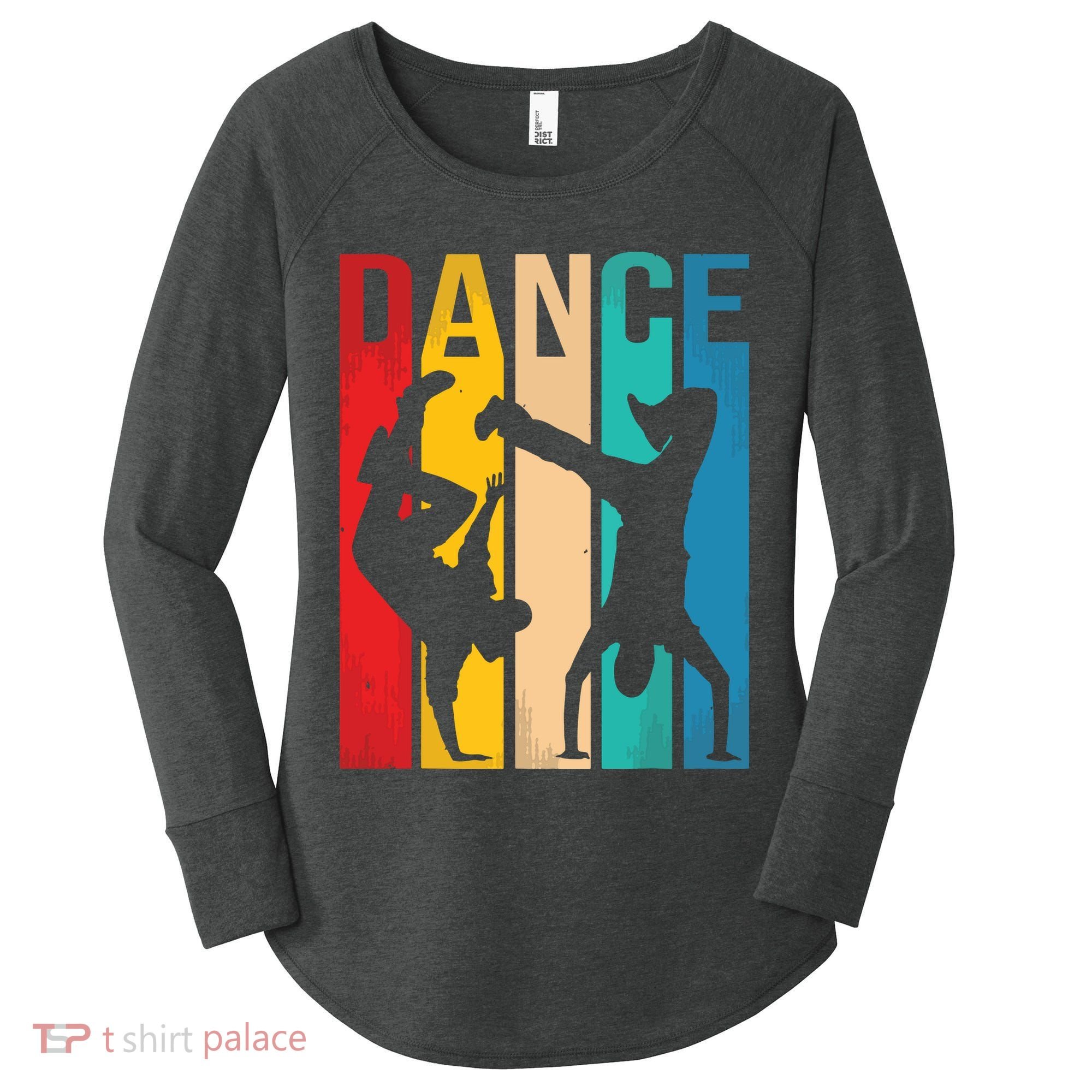 Breakdancing BBoy Dance Breakdance Dancer Gift Women's Perfect Tri Tunic Long Sleeve Shirt