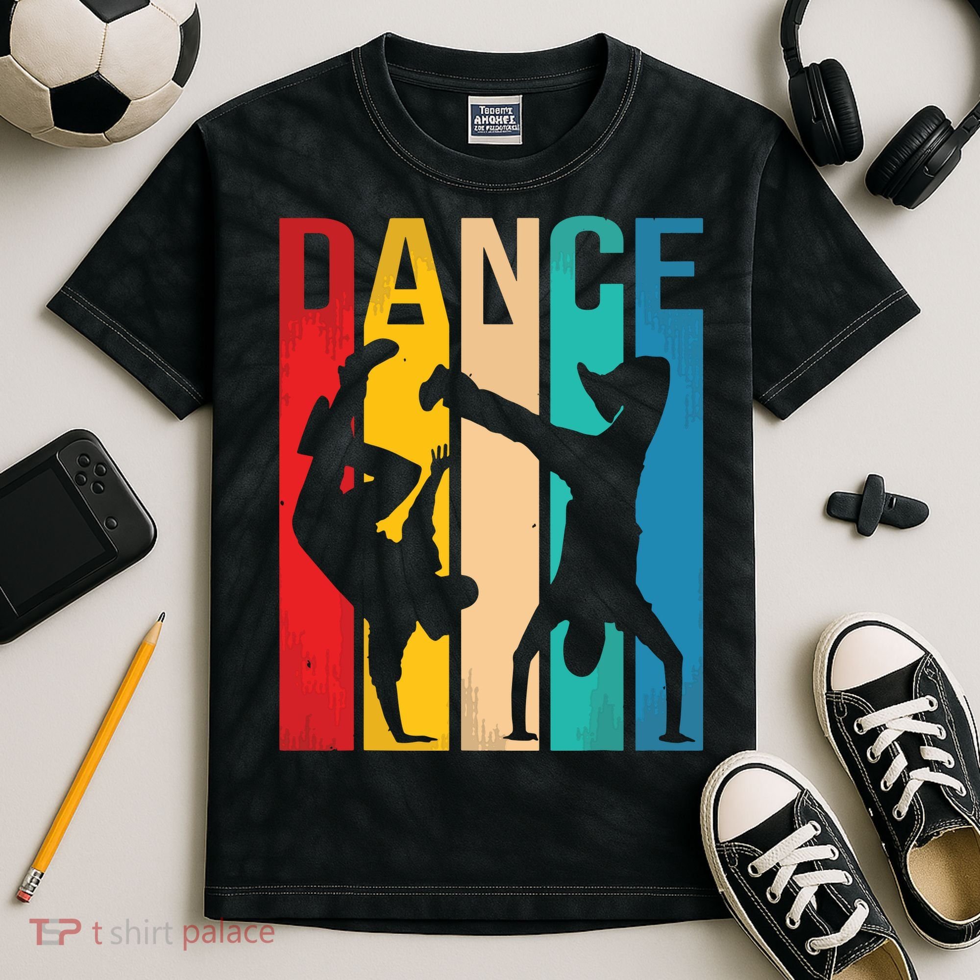 Breakdancing BBoy Dance Breakdance Dancer Gift Kids Tie-Dye T-Shirt