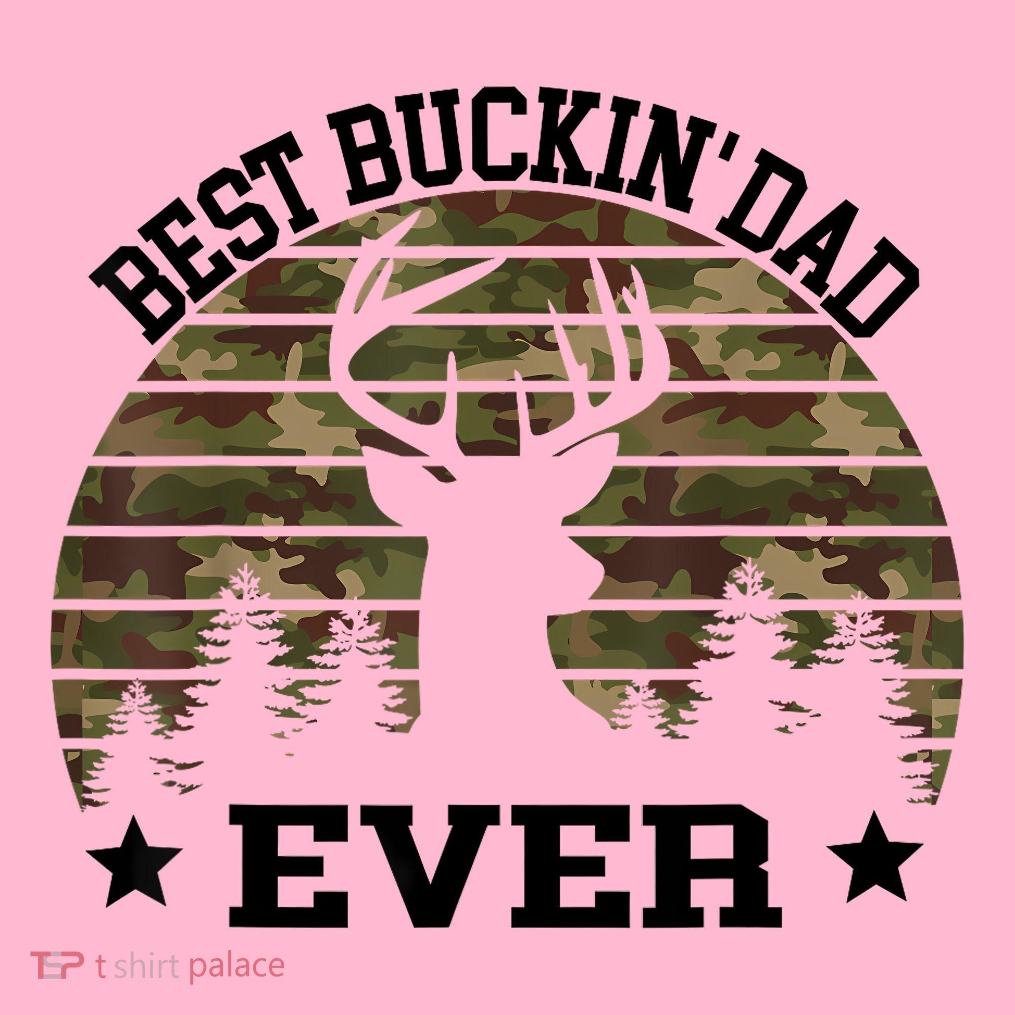 Best Buckin Dad Ever Deer Hunting Fathers Day Manley Coaster