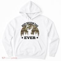 Best Buckin Dad Ever Deer Hunting Fathers Day Manley Hoodie thumb 0