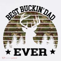 Best Buckin Dad Ever Deer Hunting Fathers Day Manley Apron thumb 3