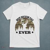 Best Buckin Dad Ever Deer Hunting Fathers Day Manley T-Shirt thumb 5