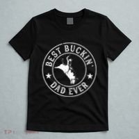 Best Buckin Dad Ever Cowboy Bull Riding Rodeo T-Shirt thumb 5