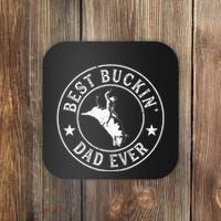 Best Buckin Dad Ever Cowboy Bull Riding Rodeo Coaster thumb 0