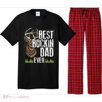 Best Buckin Dad Ever Deer Hunting Bucking Father Gift Pajama Set thumb 0