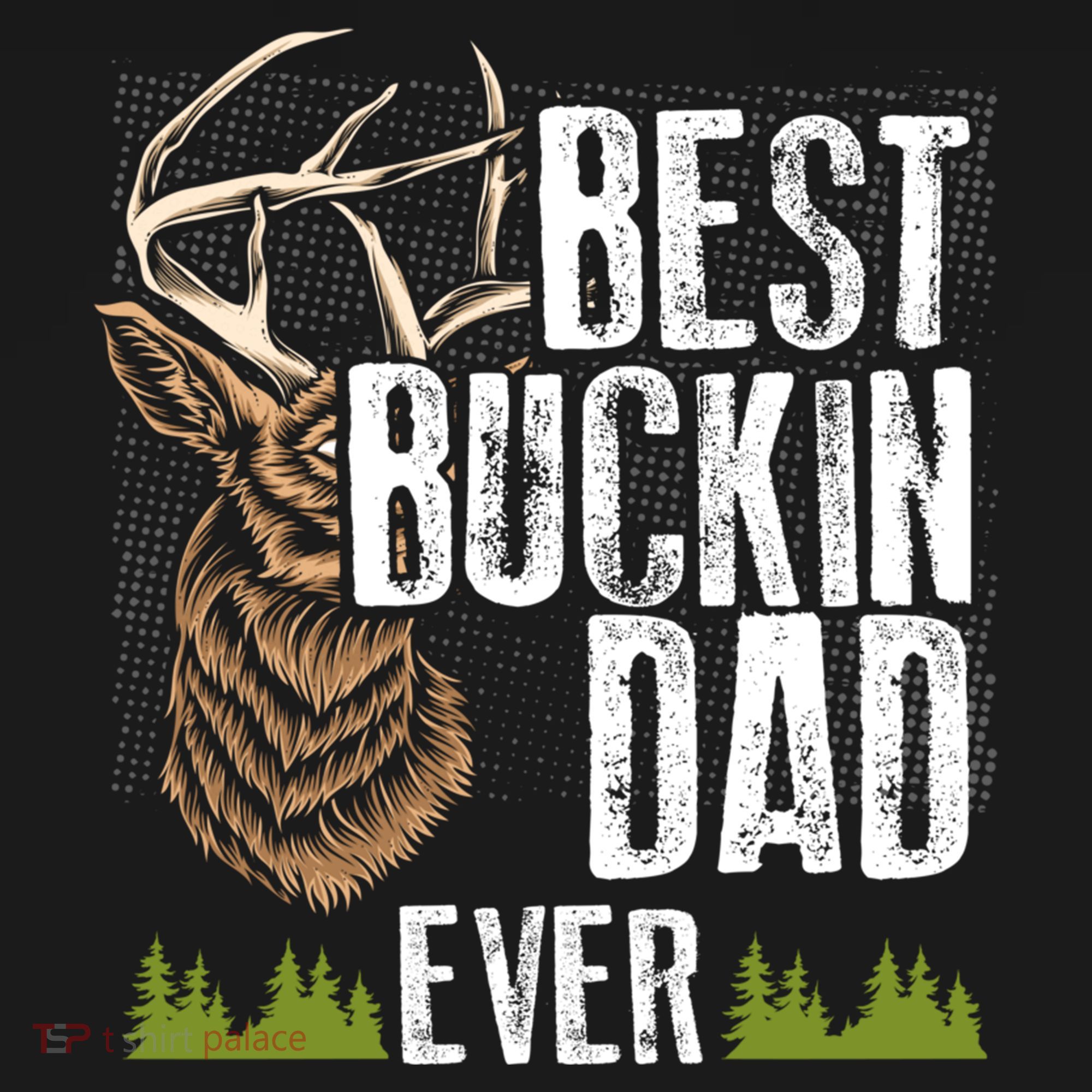 Best Buckin Dad Ever Deer Hunting Bucking Father Gift Ornament