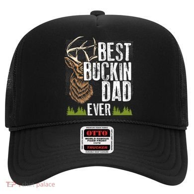 Best Buckin Dad Ever Deer Hunting Bucking Father Gift Hat
