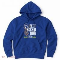 Best Buckin Dad Ever Deer Hunting Bucking Father Gift Hoodie thumb 0