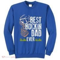 Best Buckin Dad Ever Deer Hunting Bucking Father Gift Sweatshirt thumb 0