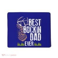 Best Buckin Dad Ever Deer Hunting Bucking Father Gift Mousepad thumb 0