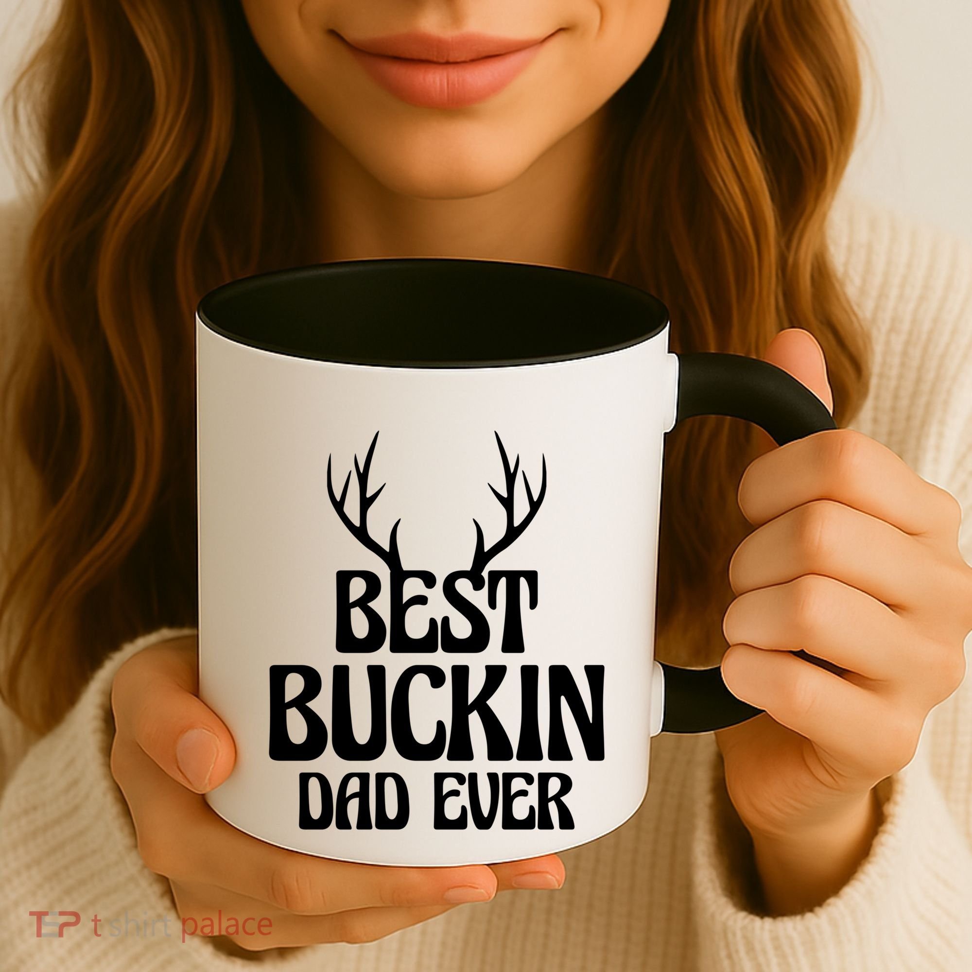 Best Buckin Dad Ever Father Dad Fathers Day Gift Coffee Mug