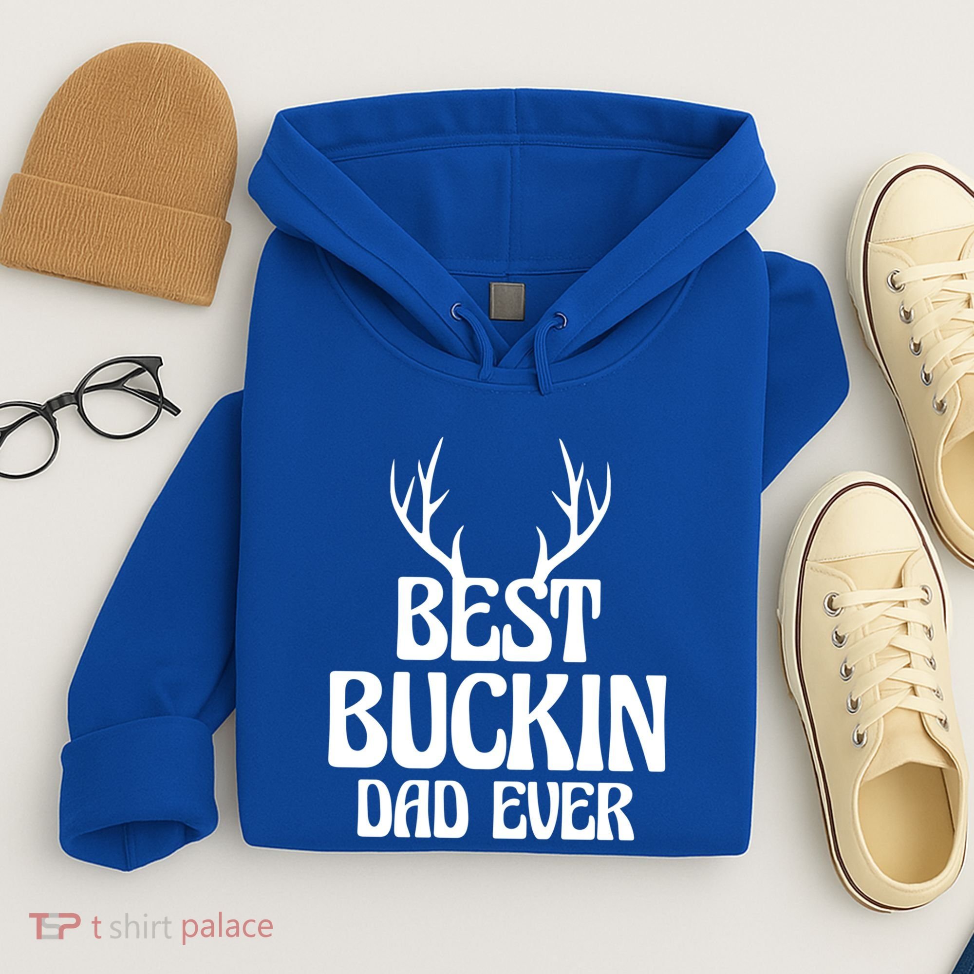 Best Buckin Dad Ever Father Dad Fathers Day Gift Hoodie