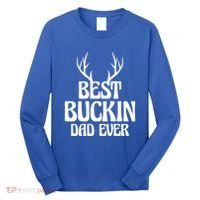 Best Buckin Dad Ever Father Dad Fathers Day Gift Long Sleeve Shirt thumb 0