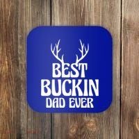 Best Buckin Dad Ever Father Dad Fathers Day Gift Coaster thumb 0