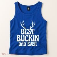 Best Buckin Dad Ever Father Dad Fathers Day Gift Tank Top thumb 2