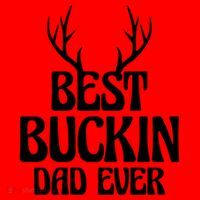 Best Buckin Dad Ever Father Dad Fathers Day Gift Santa Hat thumb 1