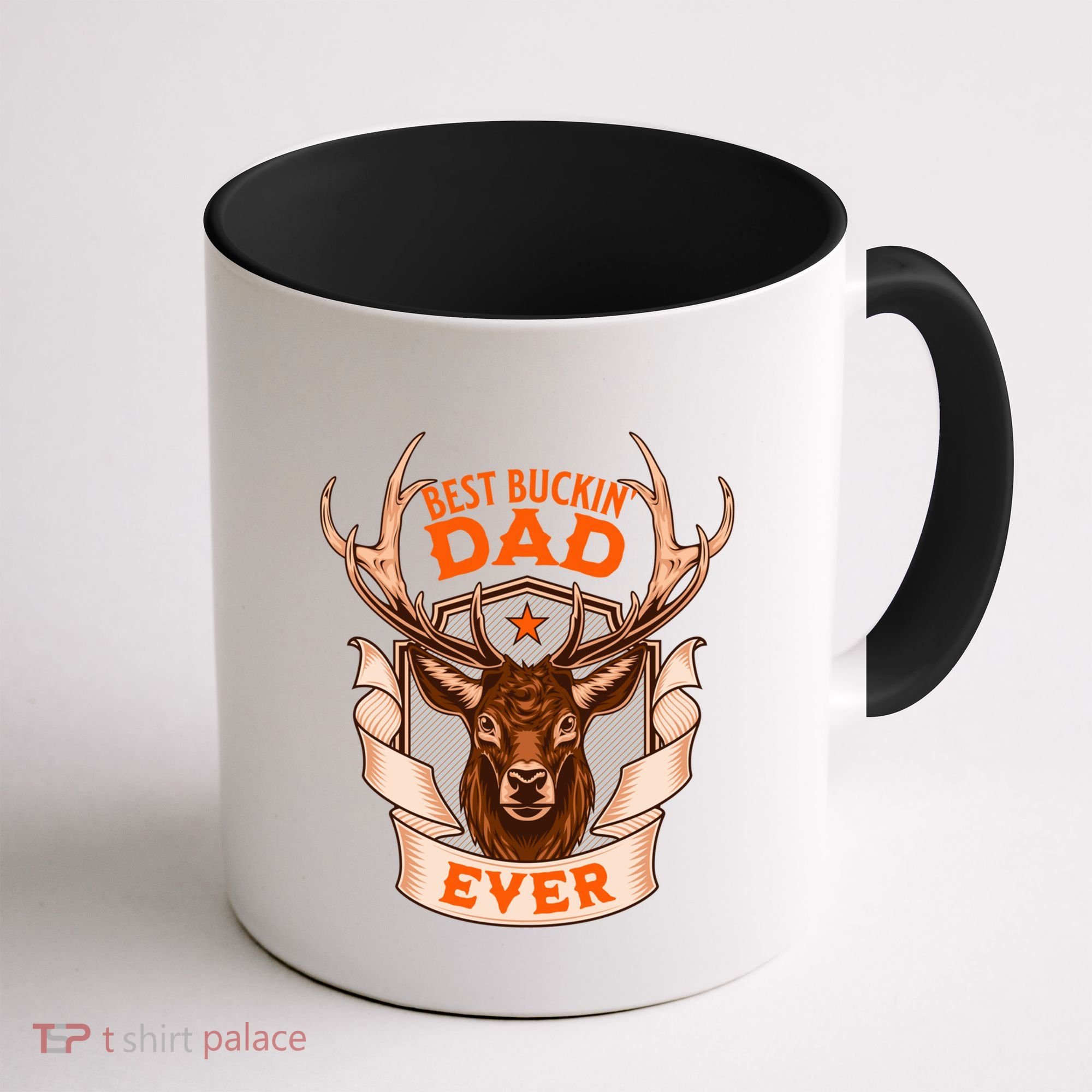 Best Buckin Dad Ever Funny Deer Hunter Buck Hunting Great Gift Coffee Mug