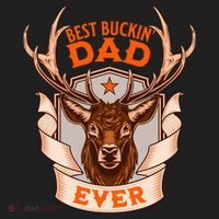 Best Buckin Dad Ever Funny Deer Hunter Buck Hunting Great Gift Beanie thumb 2