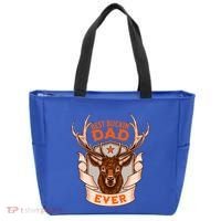 Best Buckin Dad Ever Funny Deer Hunter Buck Hunting Great Gift Tote Bag thumb 0