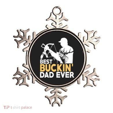 Best Buckin Dad Ever Gift Deer Hunting Funny Hunting Meaningful Gift Ornament