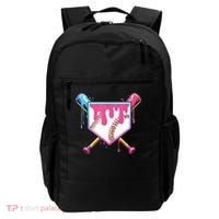 Baseball Base Drip Ice Cream Sports Fan Backpack thumb 0