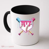 Baseball Base Drip Ice Cream Sports Fan Coffee Mug thumb 0