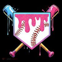 Baseball Base Drip Ice Cream Sports Fan Coffee Mug thumb 5