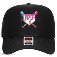 Baseball Base Drip Ice Cream Sports Fan Hat thumb 0