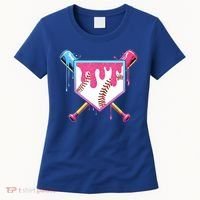 Baseball Base Drip Ice Cream Sports Fan Women's T-Shirt thumb 0