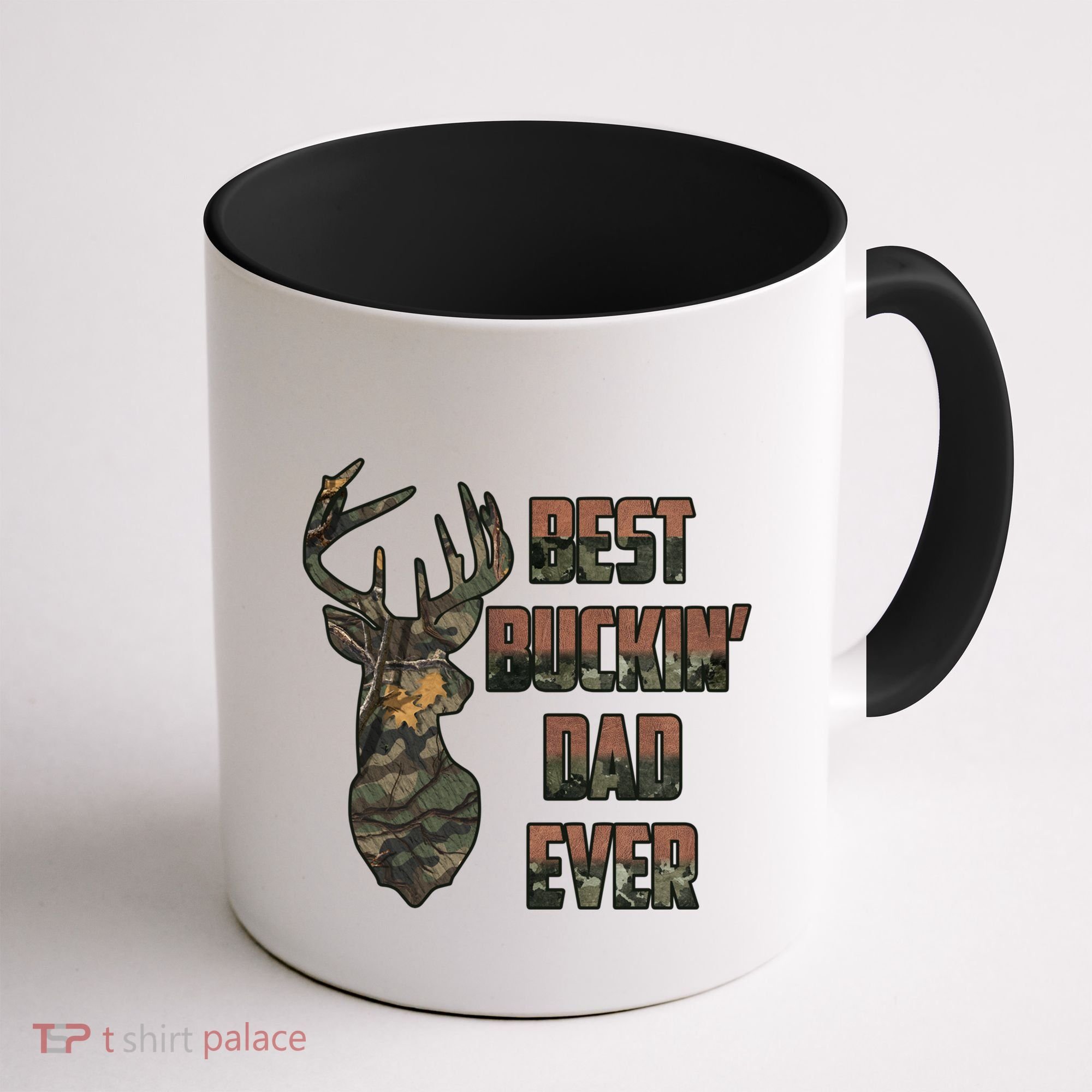 Best Buckin Dad Ever Funny Fathers Day Gift Coffee Mug