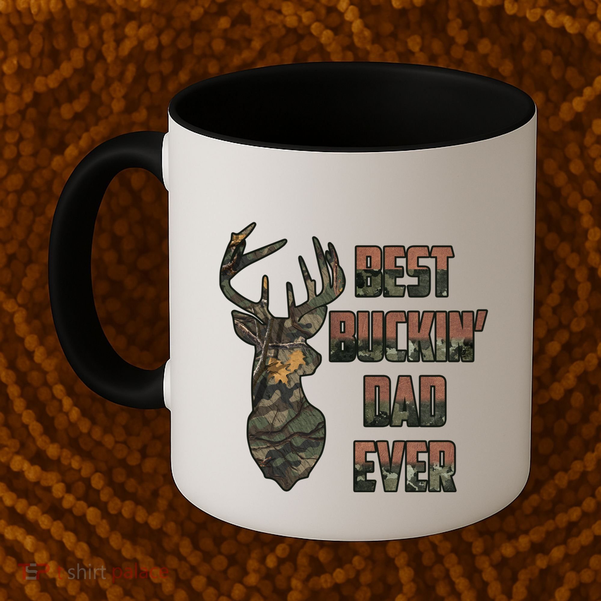 Best Buckin Dad Ever Funny Fathers Day Gift Coffee Mug
