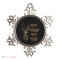 Best Buckin Dad Ever Funny Fathers Day Gift Ornament thumb 0