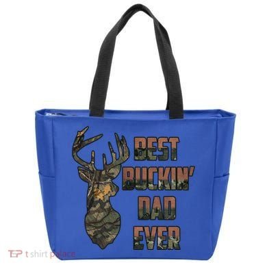 Best Buckin Dad Ever Funny Fathers Day Gift Tote Bag