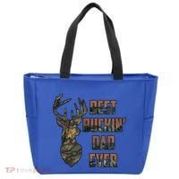 Best Buckin Dad Ever Funny Fathers Day Gift Tote Bag thumb 0